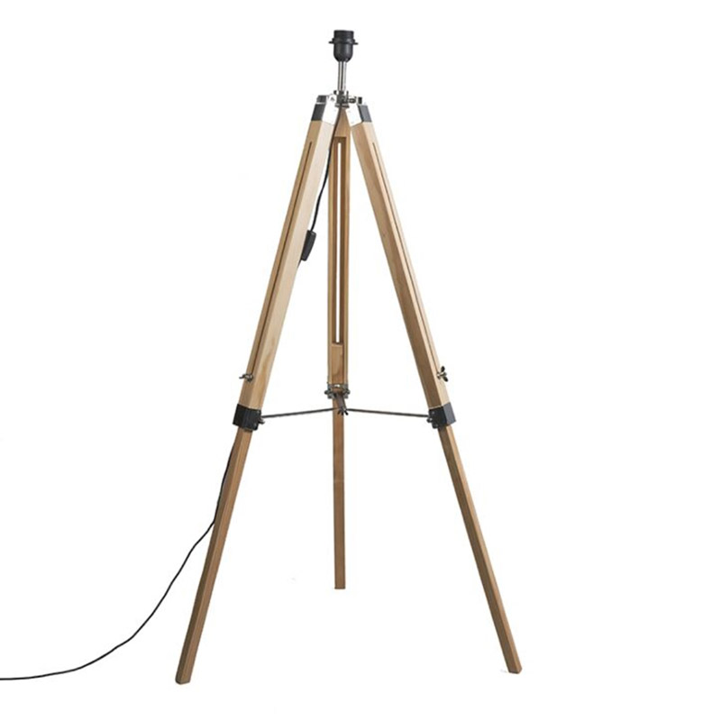 Stojan na lampu drevený