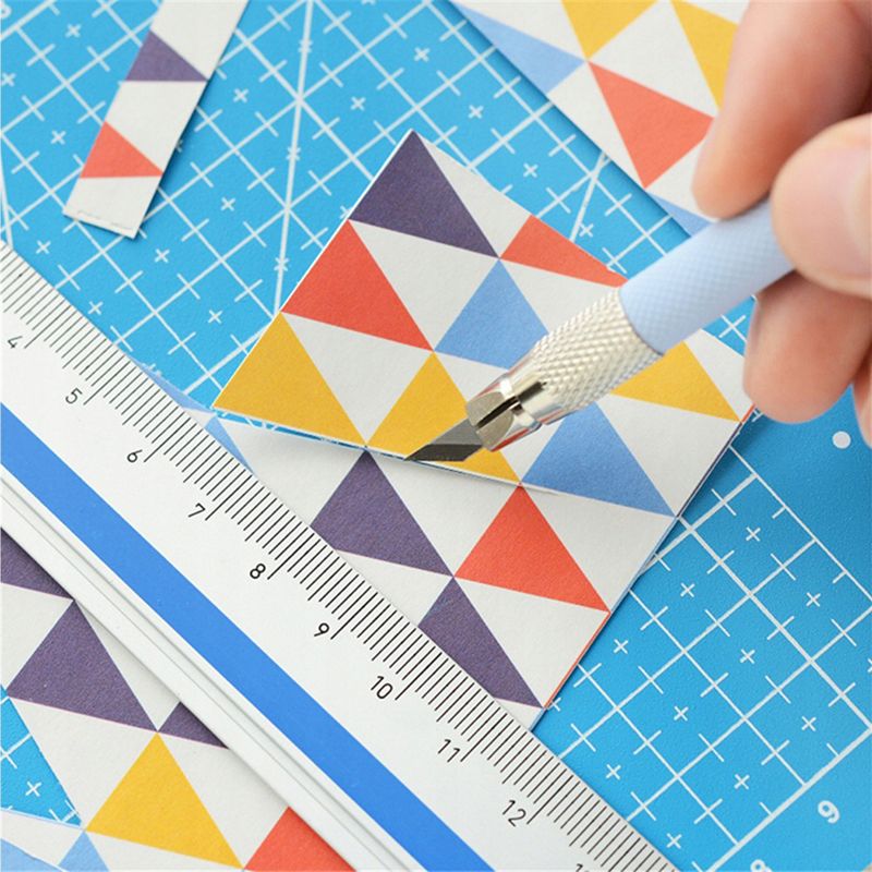 Modelárska podložka na rezanie A5 modrá