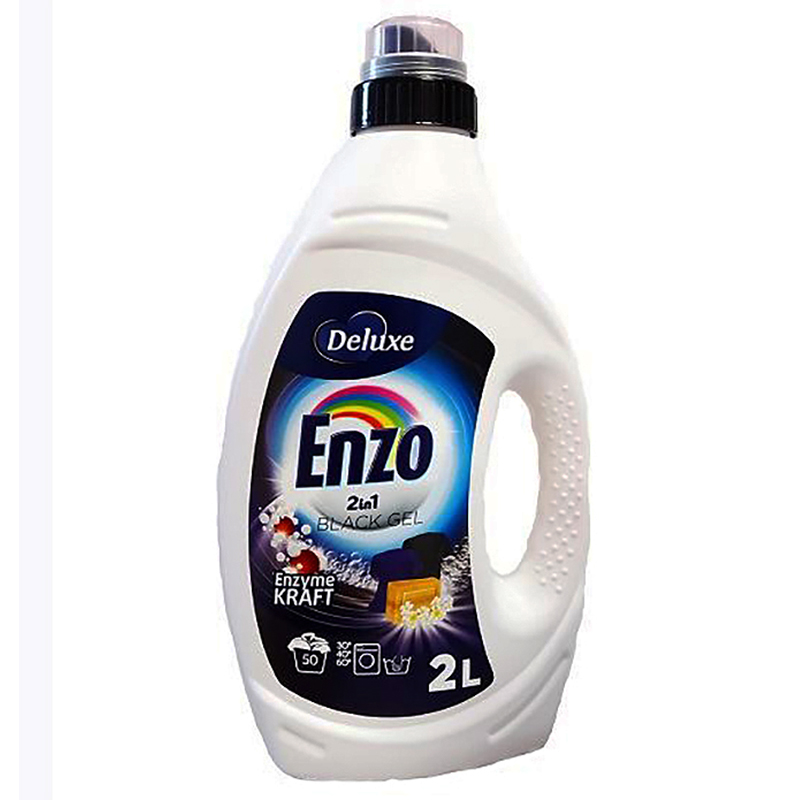 DeLuxe - Gél na pranie ENZO Black 2v1 2L/50 praní
