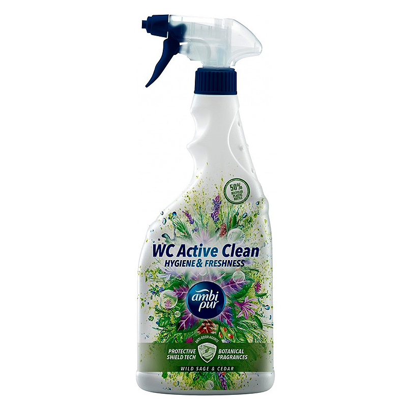 Ambi Pur - Čistič na kúpelne a WC 750ml Wild sage & Cedar