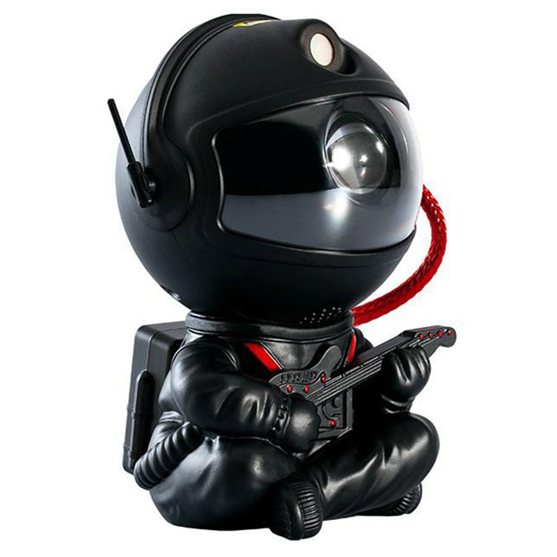 Projektor hviezd Astronaut s gitarou čierny