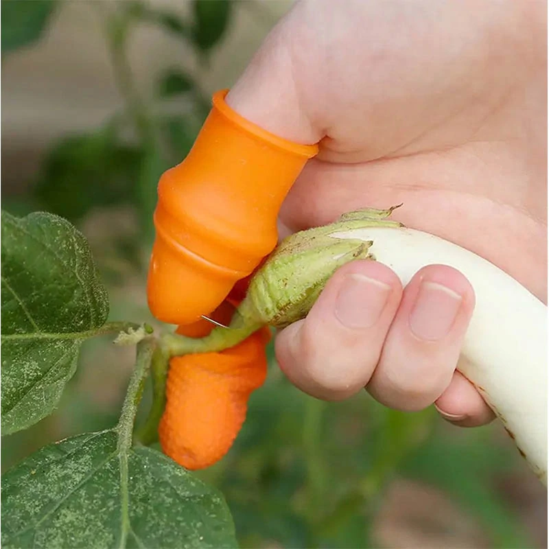 Silikónový chránič na palec s čepeľou + 5 chráničov na prsty