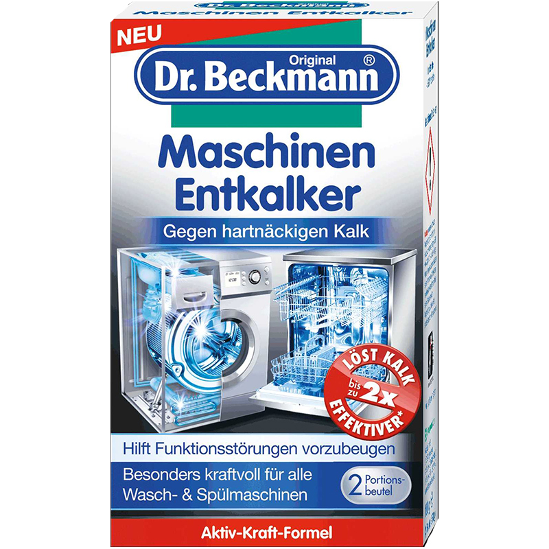 Dr.Beckmann - Entkalker Odstraňovač vodného kameňa 2 x 50g
