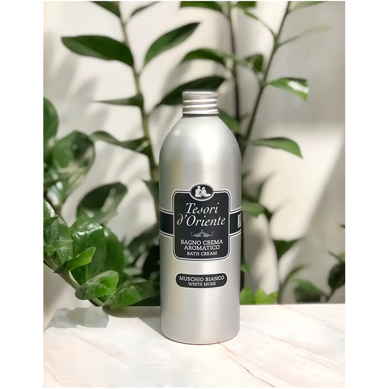 TESORI d'Oriente - Pena do kúpeľa 500ml Muschio Bianco