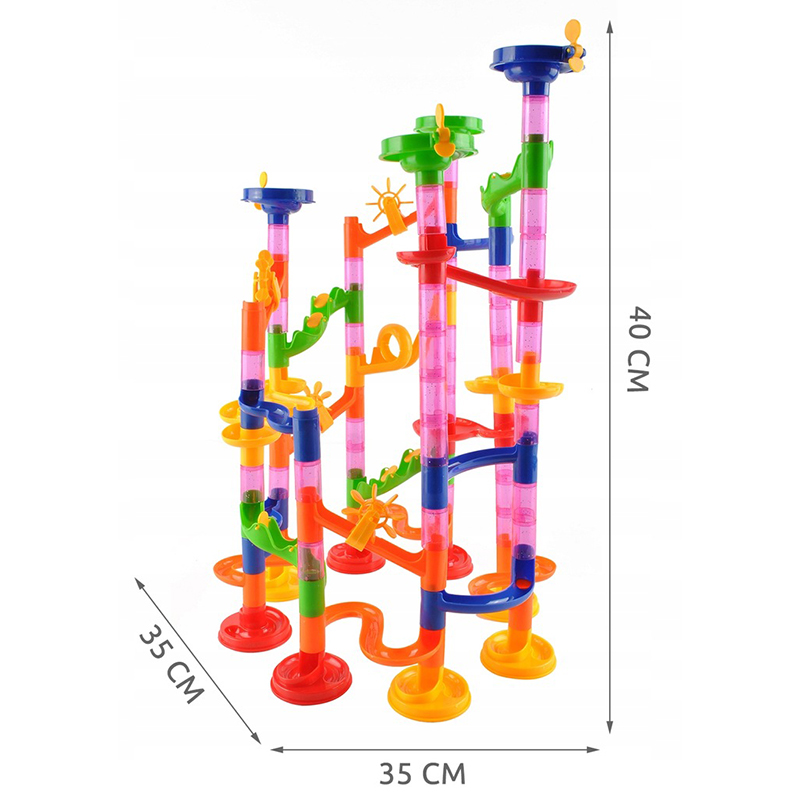 Guľôčková dráha XXL Kruzzel s 30 loptičkami