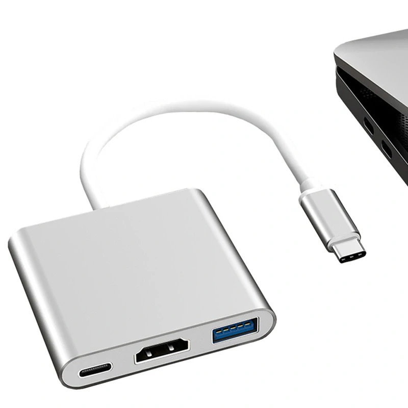 Adaptér USB 3v1 USB-C USB 3.0 HDMI 4K