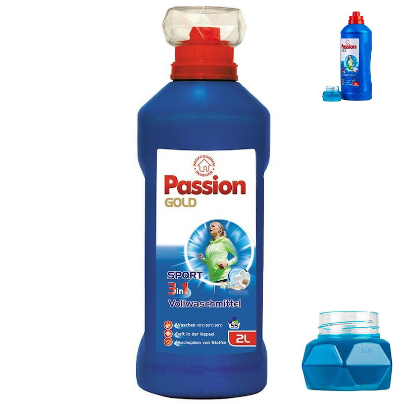 Passion Gold 3v1 Sport - Gél na pranie 2L/55praní 