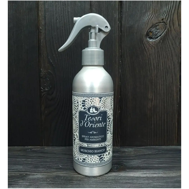 TESORI d'Oriente - Osviežovač vzduchu sprej 250ml Muschio Bianco