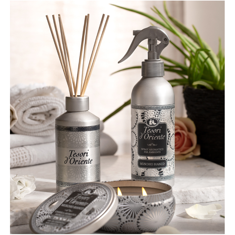 Tesori d'Oriente Muschio Bianco vonné tyčinky 200 ml
