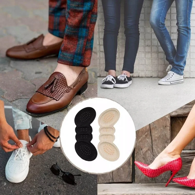 Pätové vložky do topánok proti otlakom lepiace 9,5x5cm 6mm (1 pár)