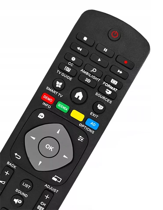 Univerzálny diaľkový ovládač na TV SMART Philips 4K UHD