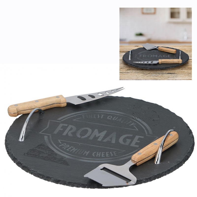ALPINA - Doska na krájanie syra s náradím 30cm