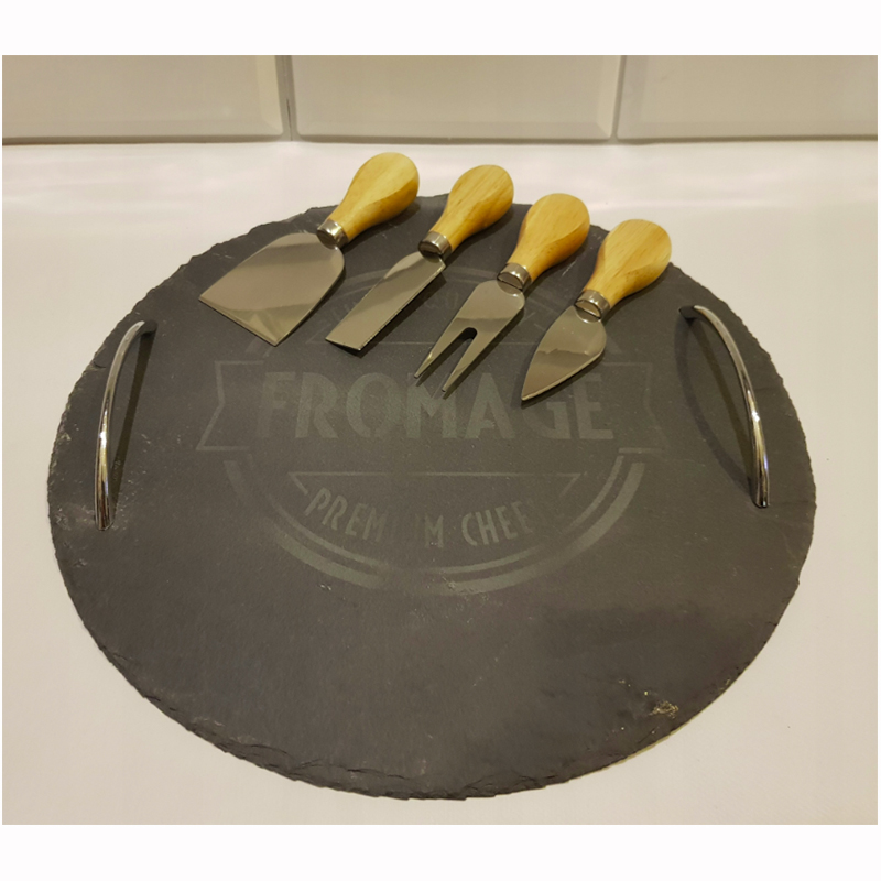 ALPINA - Doska na krájanie syra s náradím 30cm