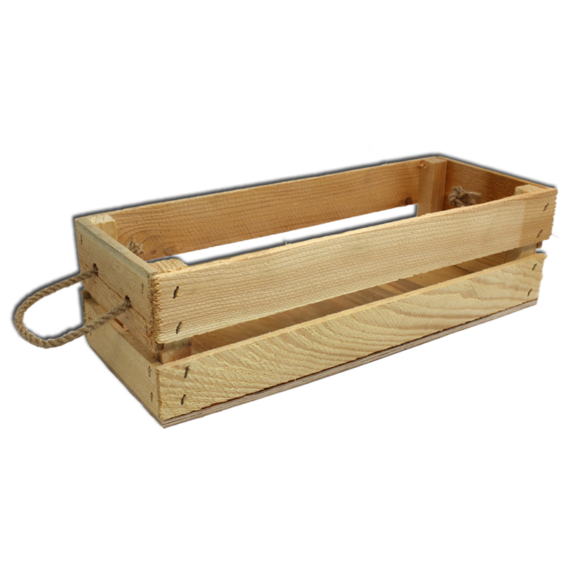 Dekoračná drevená krabica 40x15x11cm