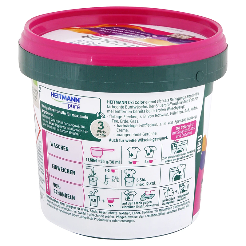 HEITMANN OXI Color prášok na škvrny 500 g