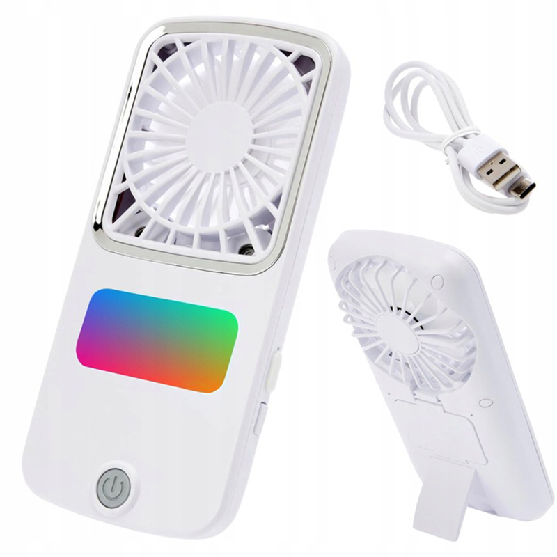 Vreckový mini RGB ventilátor
