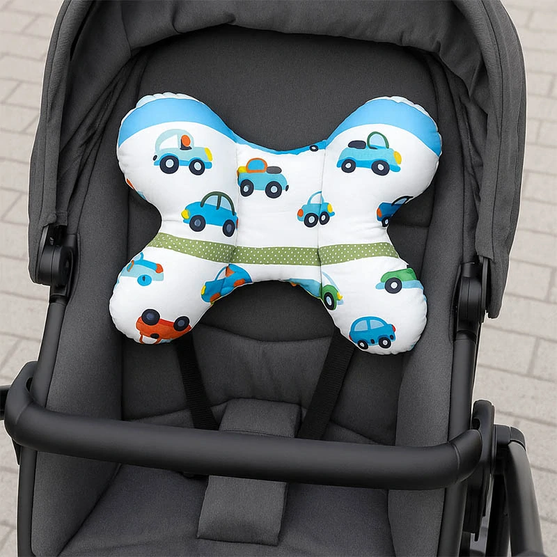 Medipartners Vankúšik motýlik pre bábätká do autosedačky a kočíka