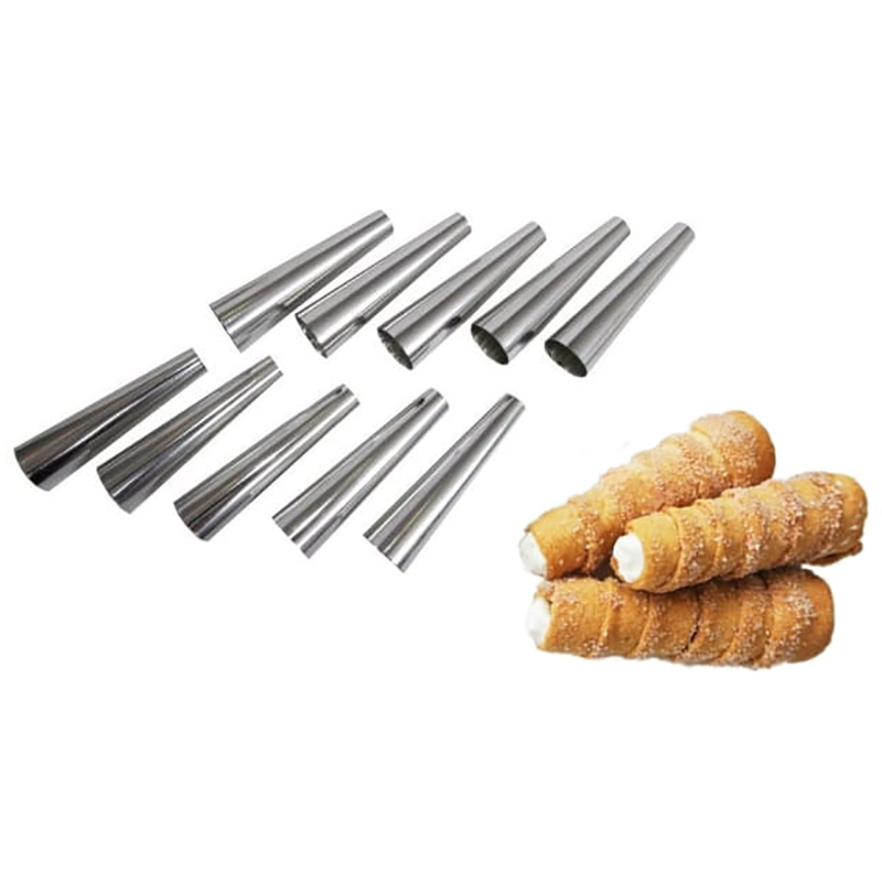 Formičky na pečenie trubičiek a croissantov (10ks)