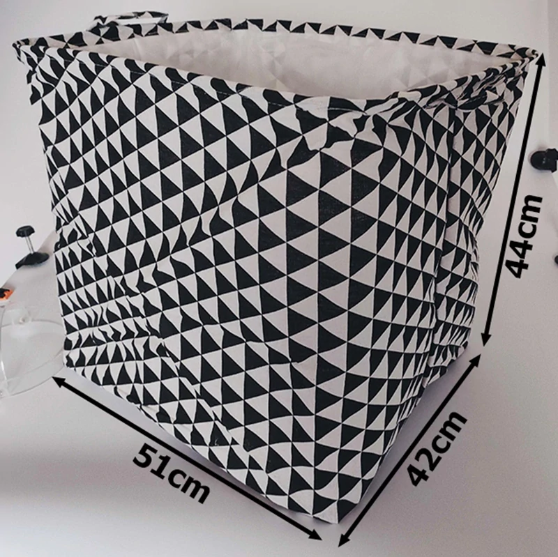 Skladací kôš na prádlo a hračky 90L