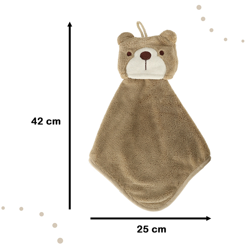 Detský uteráčik na ruky 42x25cm Medveď