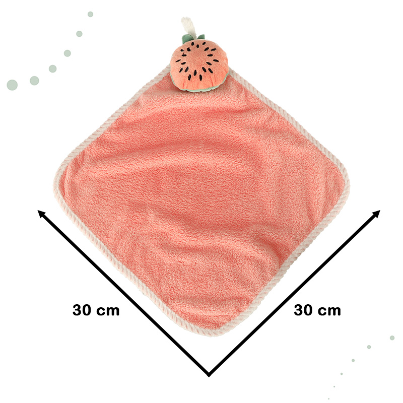 Detský uteráčik na ruky 30x30cm ružový Melón