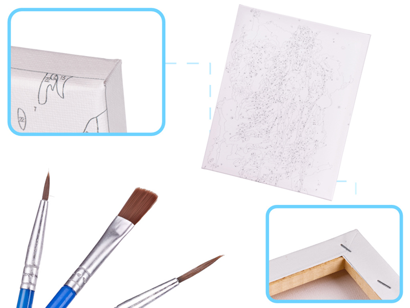 Maľovanie podľa čísel 40x50cm Kôň