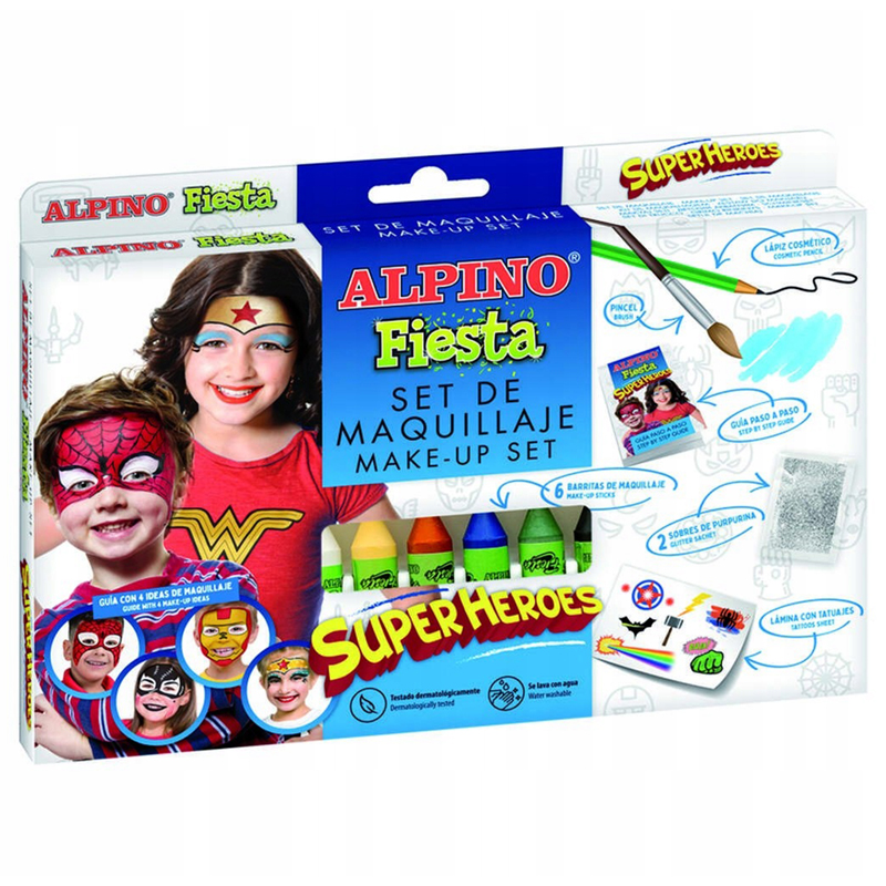 Alpino farby na tvár 6 farieb