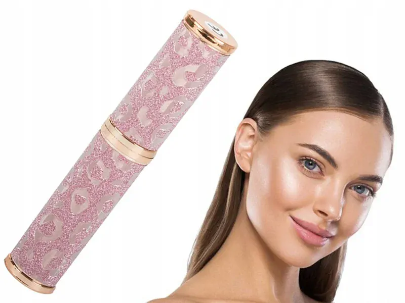 Odstraňovač chĺpkov a zastrihávač obočia 2v1 ružový