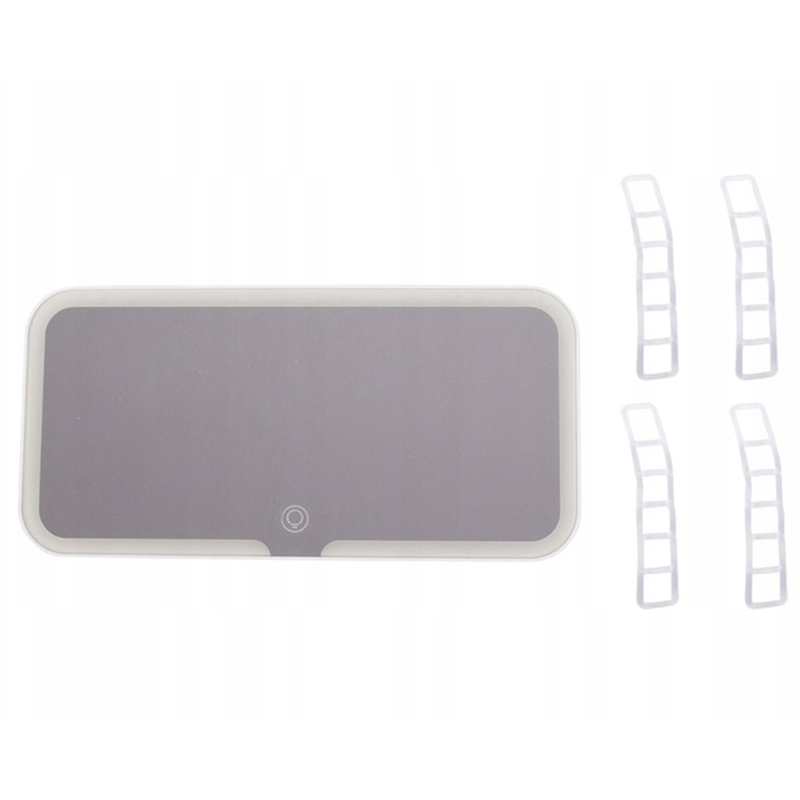 Kozmetické LED zrkadlo do auta