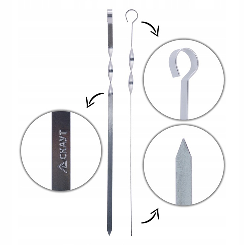 Grilovacie špízy 60cm 6ks