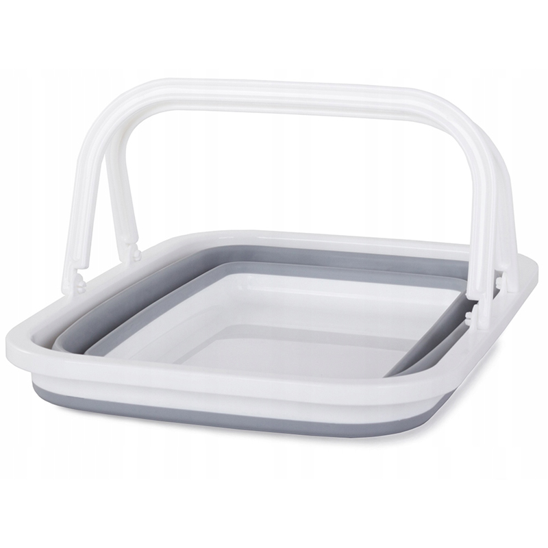 Silikónový skladací košík 9L