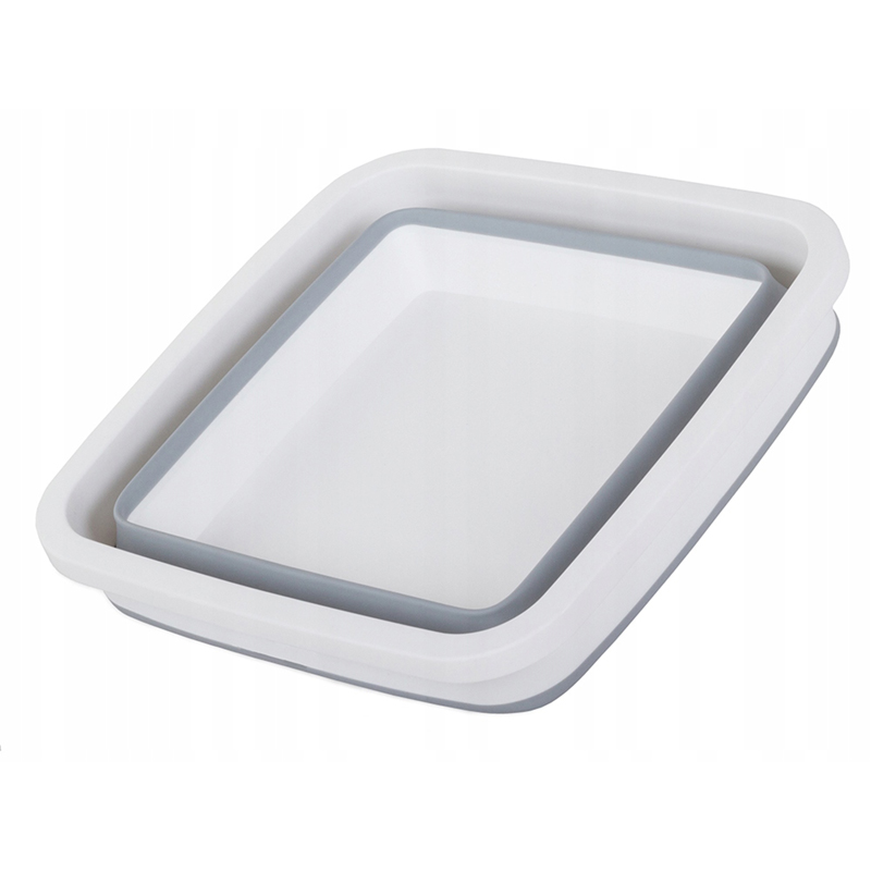 Silikónová skladacia miska štvorec 9L