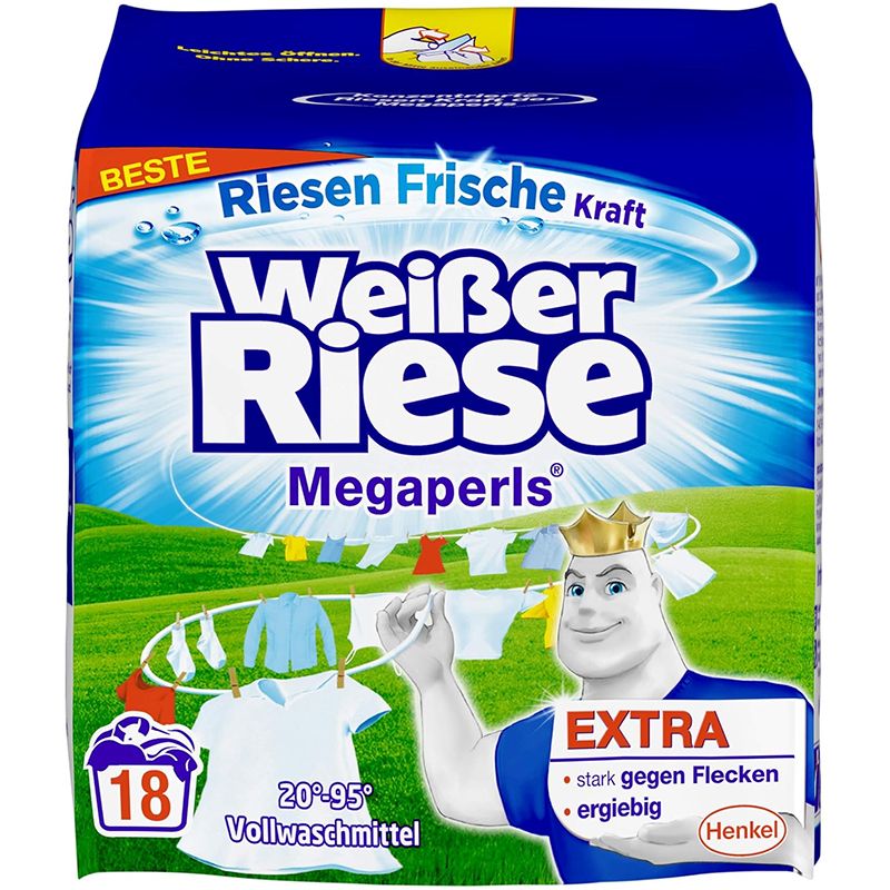 Weisser Riese - Prášok na pranie MegaPearls 1,14kg/19 praní