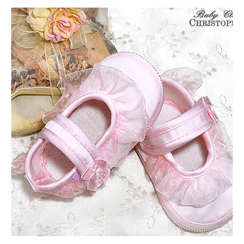 Christopher - Detské topánky - capáčky ružové: 12-15cm