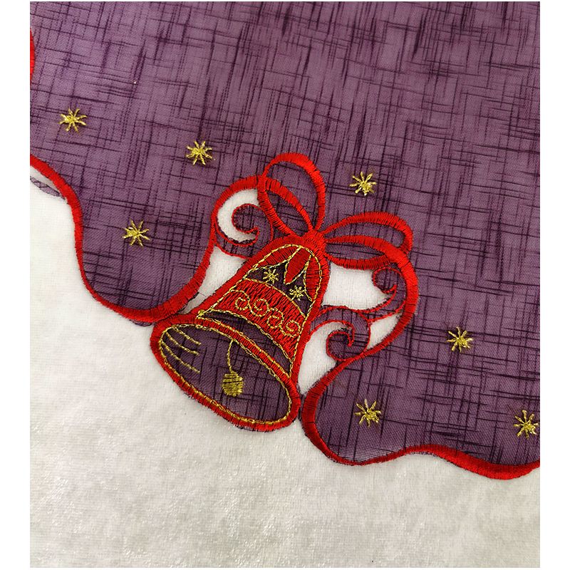 Prestieranie na stôl vianočné - Zvončeky fialové