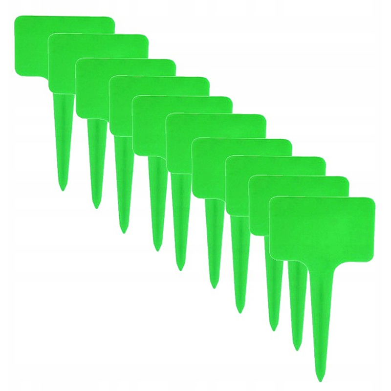 Plastové etikety na označenie rastlín zelené - 20ks 10ks