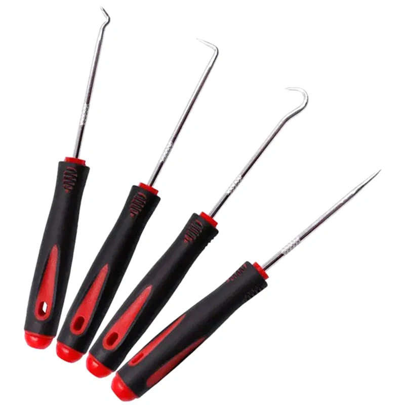 Sada háčikov s rukoväťou na tesnenia a O-krúžky 4ks