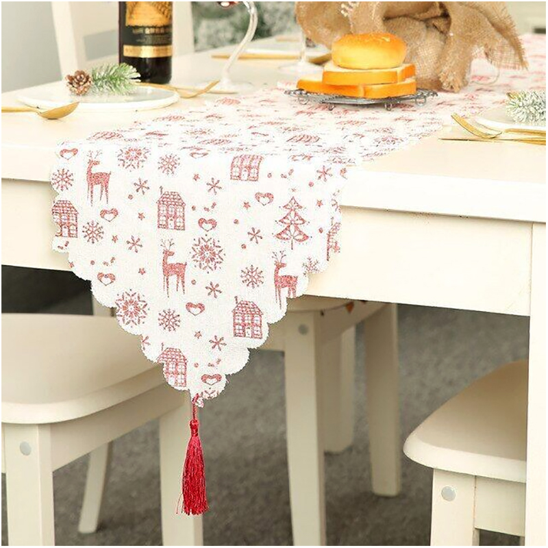 Vianočný sviatočný obrus - Štóla 180 x 34 cm