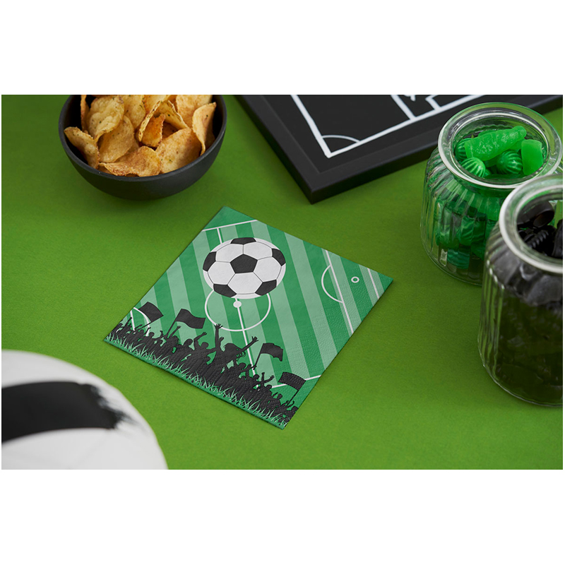 DUNI - Servitky 33x33cm Futbal - 20ks