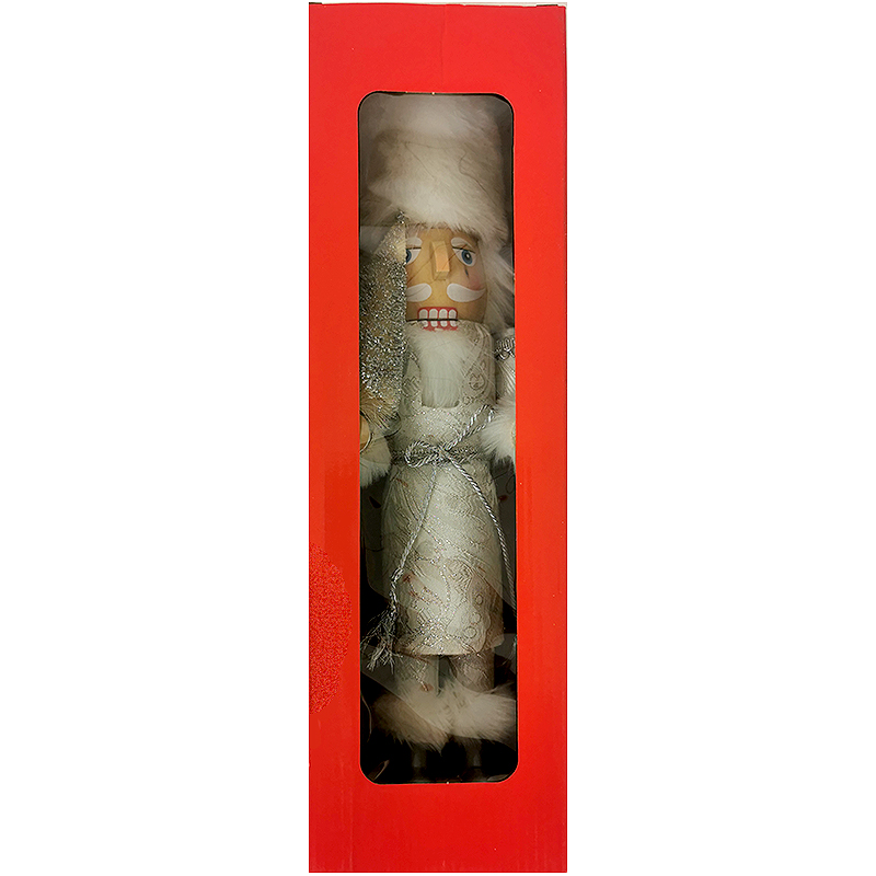 Luskáčik biely so stromčekom 39 cm