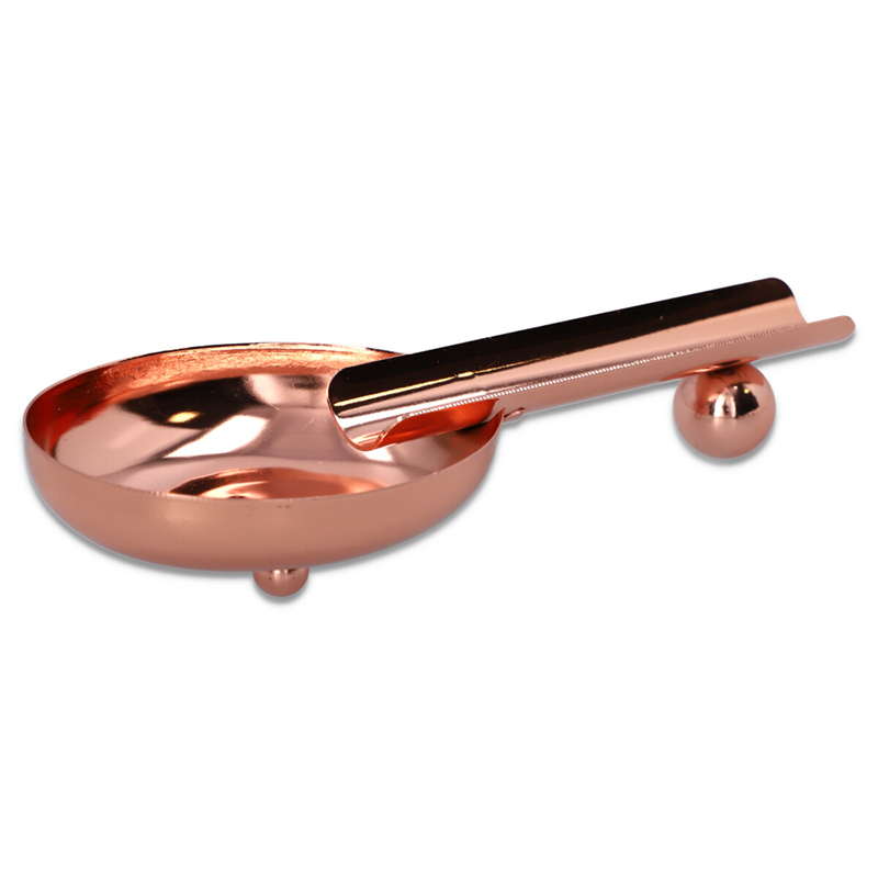 Popolník na cigary medený