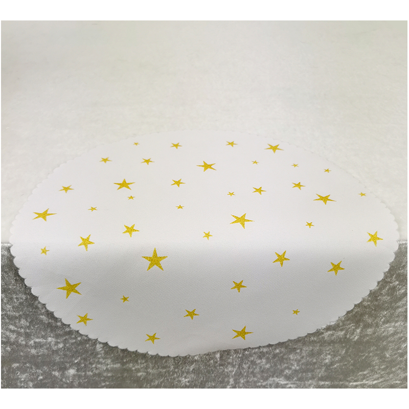 Prestieranie na stôl vianočné 30cm - Hviezdy zlaté