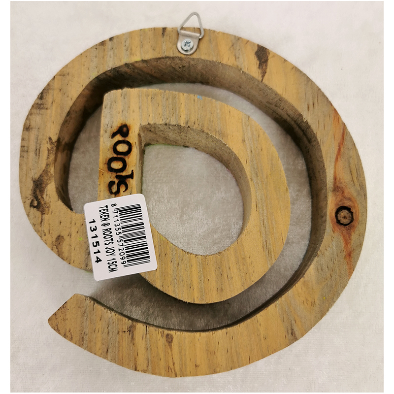 Dekoračný drevený znak "@" 15cm