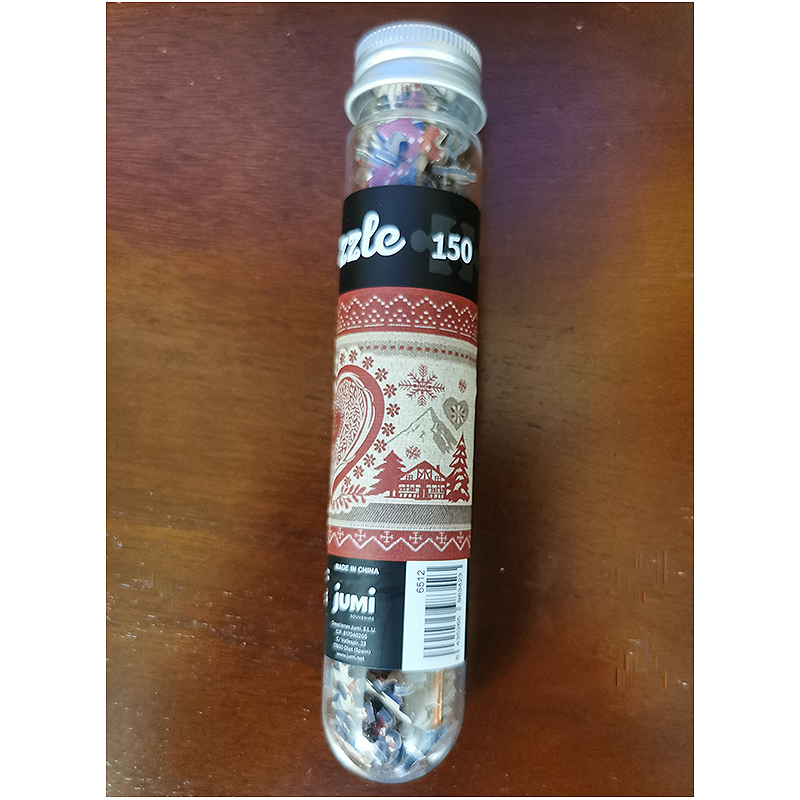 Puzzle mini 150ks - Ľudový vzor 15 x 10 cm
