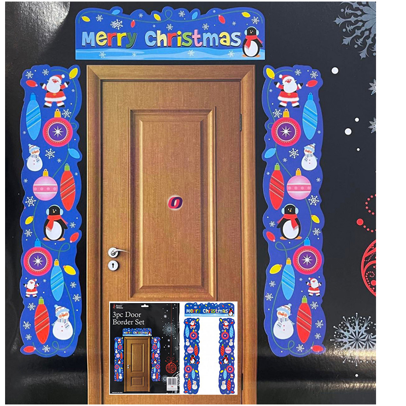 Vianočná dekorácia na dvere