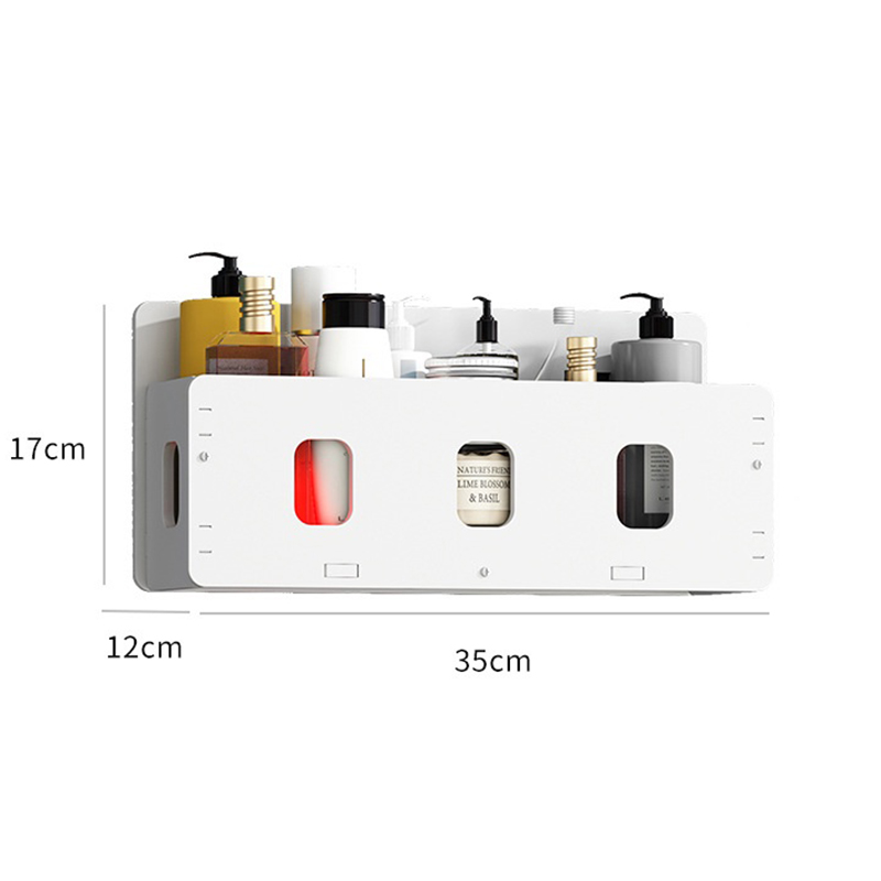 Nástenná kúpeľňová polička 35x17x12cm