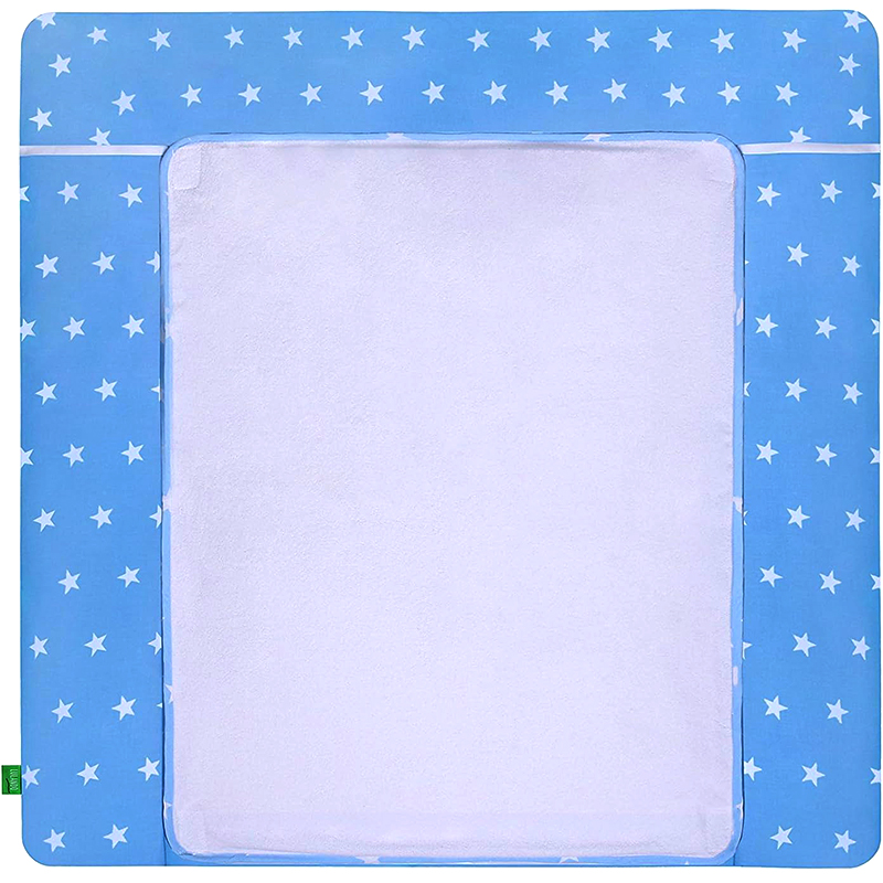 LULANDO - Prebaľovacia podložka pre deti vodoodolná s dvoma odnímateľnými poťahmi 75x80cm