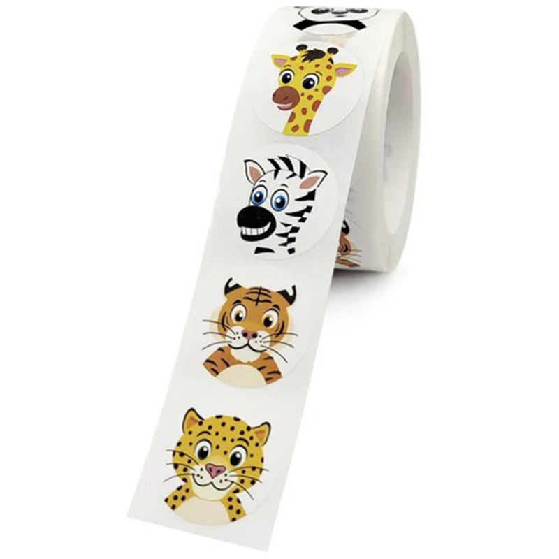 Motivačné detské nálepky rolka 500ks