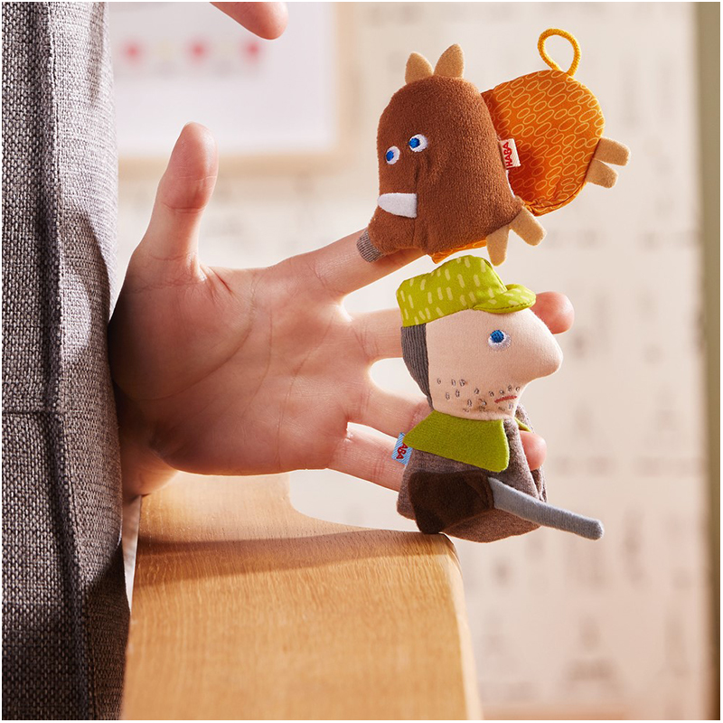 HABA - Prstová bábka Diviak EVERT