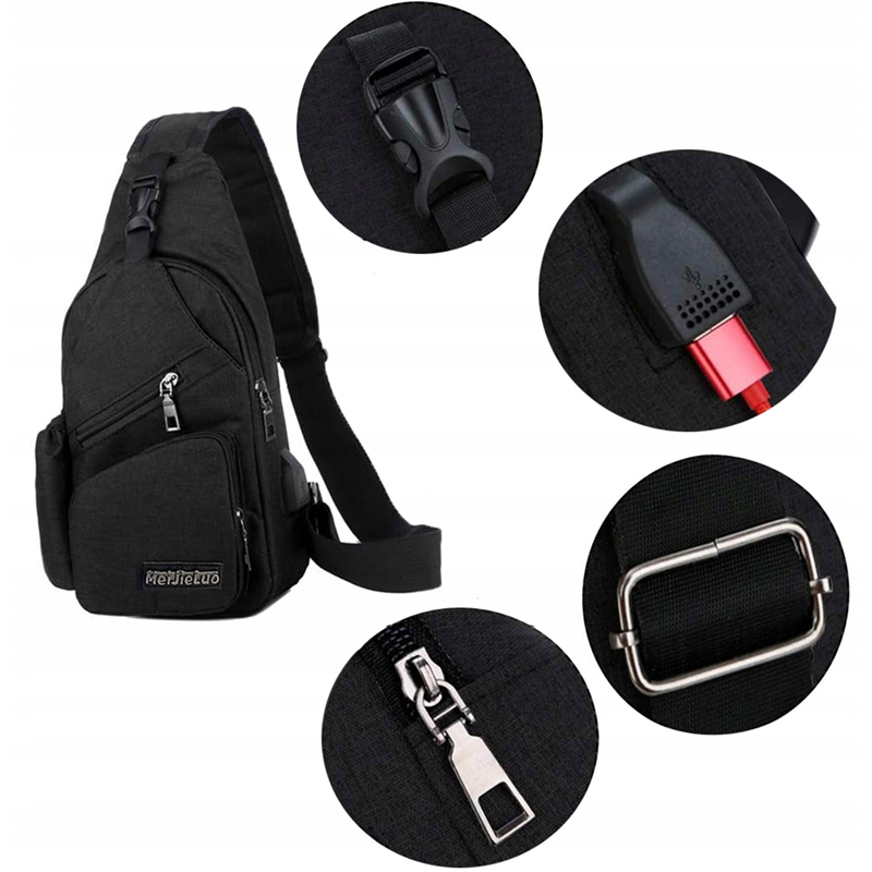 Ruksak cez rameno s USB portom